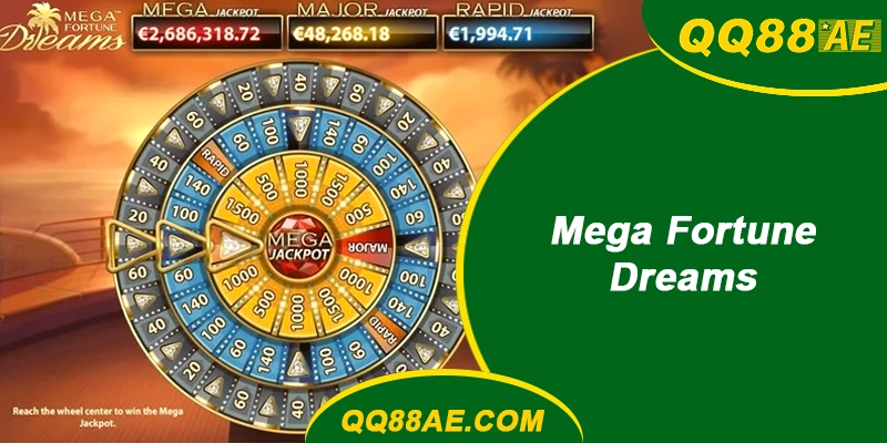 Mega Fortune Dreams với RTP 96.4%