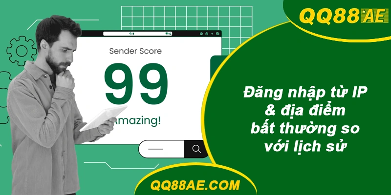 Đăng nhập QQ88 từ IP lạ